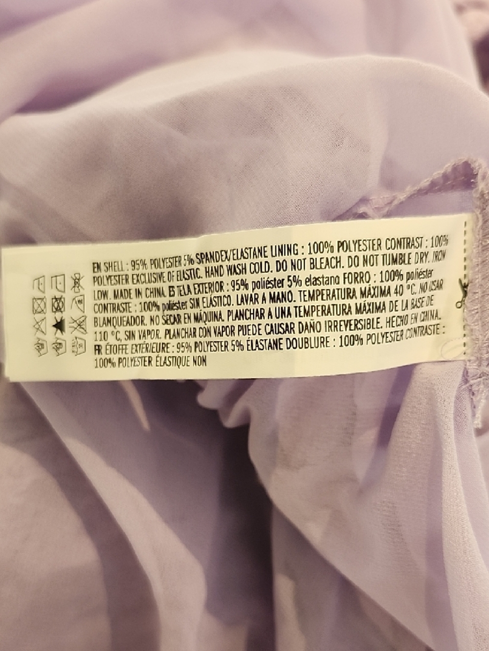 Bubble Puff Sleeve Lilac Maxi Dress - NWT - Picture 13 of 13